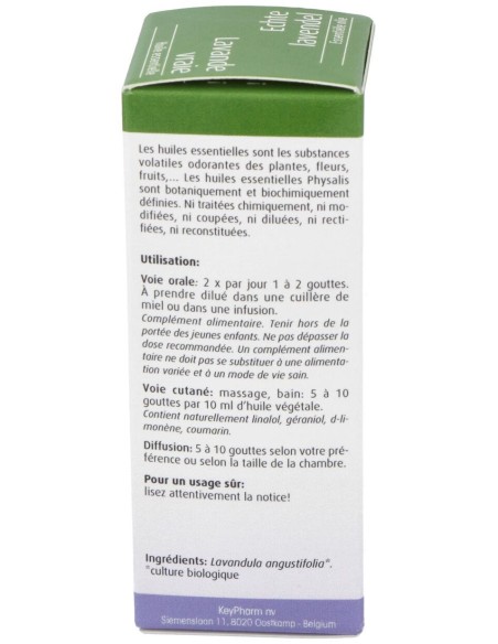 Esencia Lavanda Verdadera 30Ml. Bio
