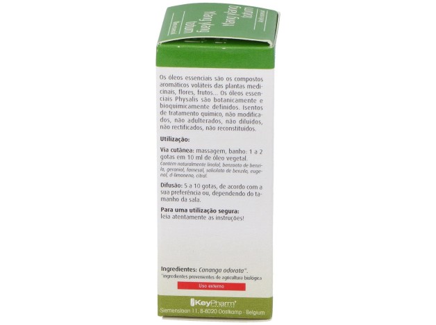 Physalis Aceite Esencial De Ylang Ylang Bio 10Ml