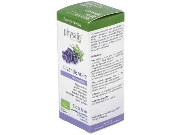 Esencia Lavanda Verdadera 30Ml. Bio