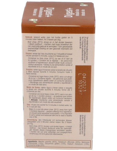 Physalis Infusion Digest 20 Sobres