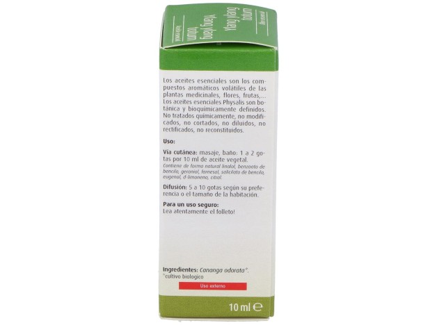 Physalis Aceite Esencial De Ylang Ylang Bio 10Ml