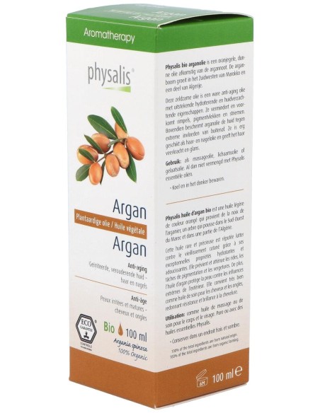 Physalis Aceite Vegetal De Argán Bio 100Ml