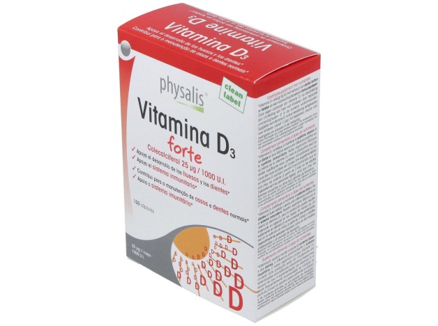 Physalis Vitamina D3 Forte 100Caps