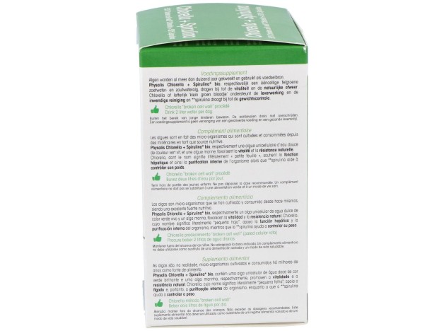 Physalis Chlorella Y Espirulina Bio 200Comp