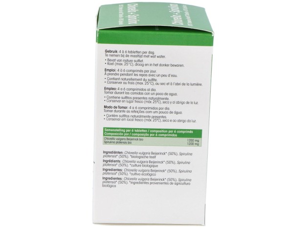 Physalis Chlorella Y Espirulina Bio 200Comp