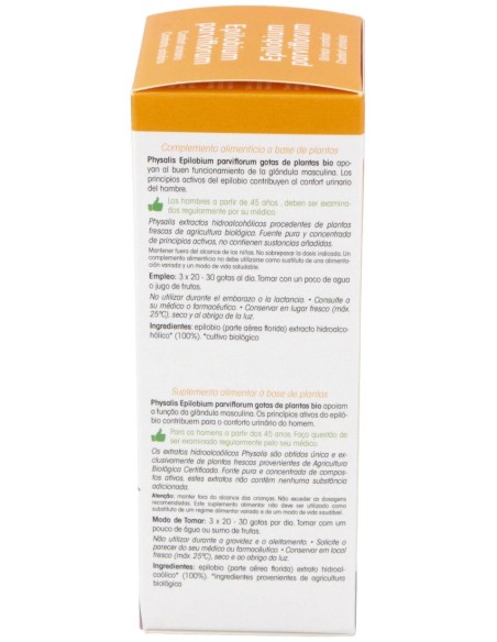 Physalis Epilobio Extracto Hidroalcoholico Bio 100Ml