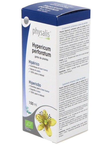 Physalis Hiperico Extracto Hidroalcoholico Bio 100Ml