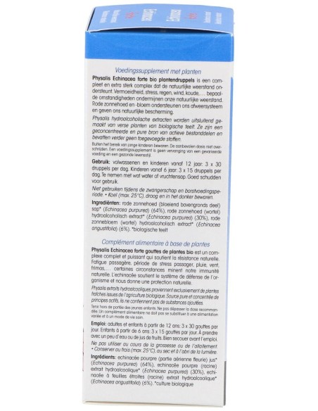 Physalis Echinacea Forte Extracto Hidroalcoholico Bio 100Ml