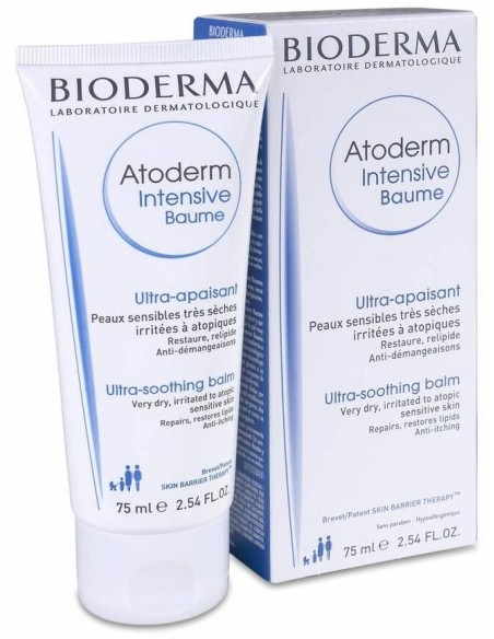 Atoderm Intensive Crema Facial Pieles Atópicas, Hidratantes Y Nutritivos Bioderma