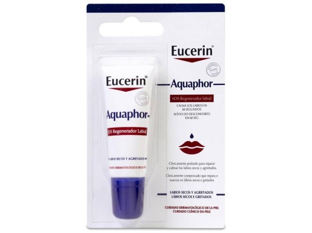 Eucerin Sos Regenerador Labial Aquaphor, 10 Ml
