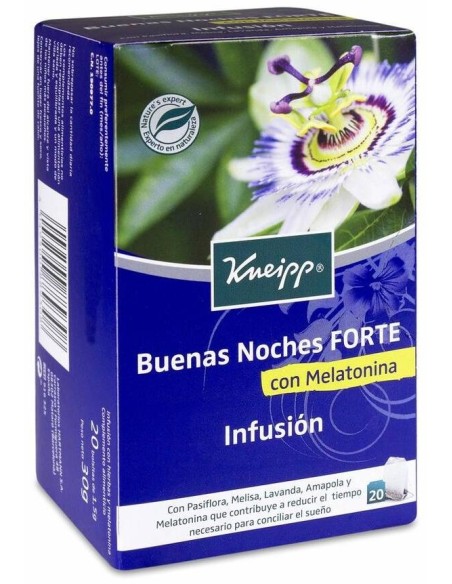 Kneipp Infusión Buenas Noches Forte Con Melatonina, 20 Uds