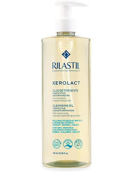 Rilastil Xerolact Aceite Limpiador, 750 Ml