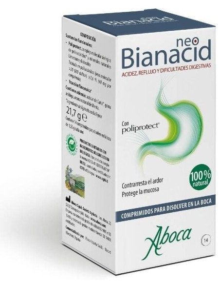 Aboca Neobianacid Acidez Y Reflujo, 15 Comprimidos Masticables