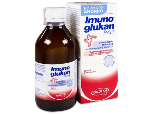 Inmunoglukan P4H Jarabe, 250 Ml