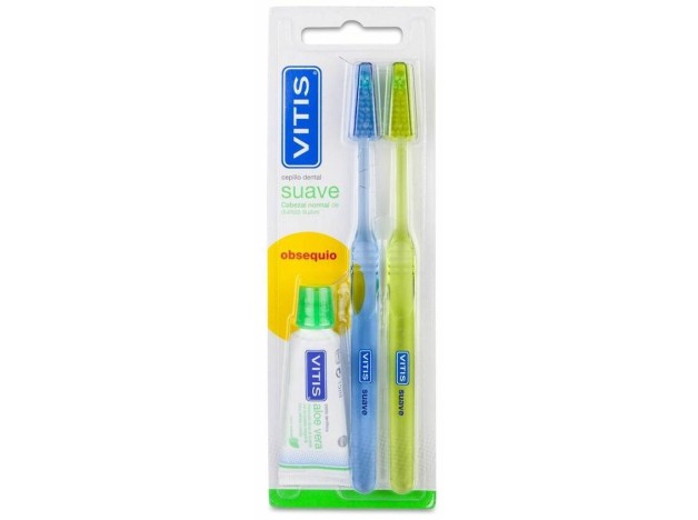 Pack Vitis Cepillo Suave + Pasta Dentífrica, 1 Ud