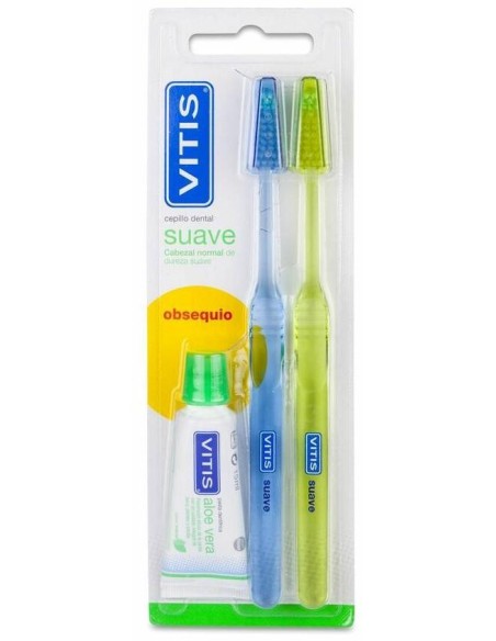 Pack Vitis Cepillo Suave + Pasta Dentífrica, 1 Ud