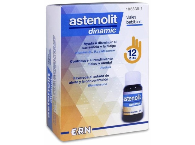 Astenolit Dinamic 12 Viables Bebibles 10 Ml