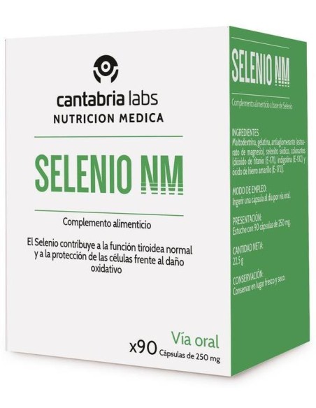 Selenio Nm 90Cap. - Nutricion Medica