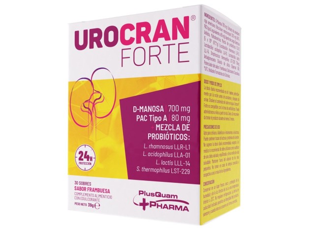 Urocran Forte Sabor Frambuesa 30 Sobres