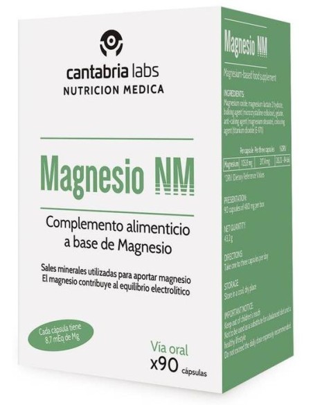 Nm Magnesio, 90 Cápsulas