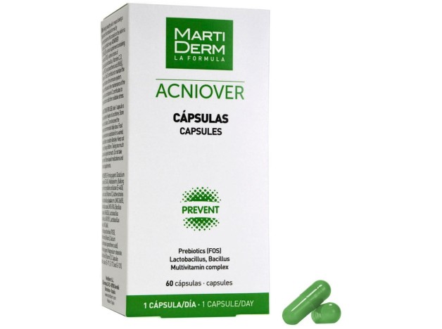 Martiderm Acniover Cápsulas, 60 Uds