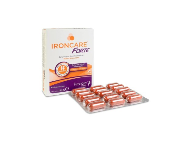 Procare Health Ironcare Forte, 30 Cápsulas