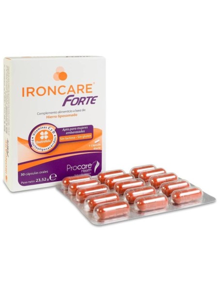 Procare Health Ironcare Forte, 30 Cápsulas