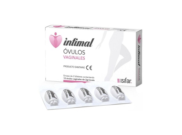 Intimal Óvulos Vaginales, 10 Unidades