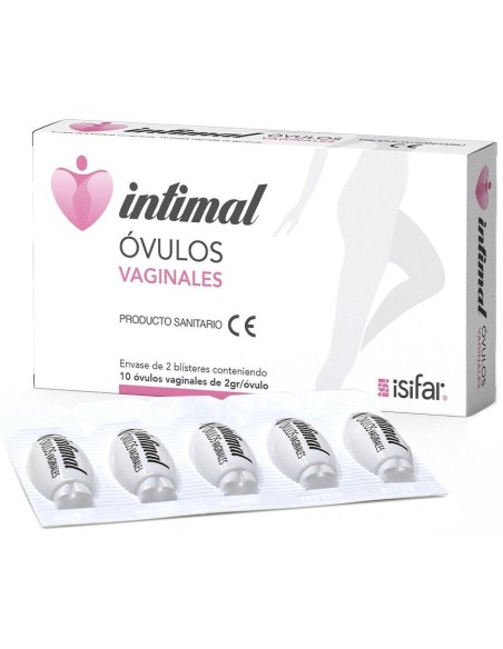 Intimal Óvulos Vaginales, 10 Unidades