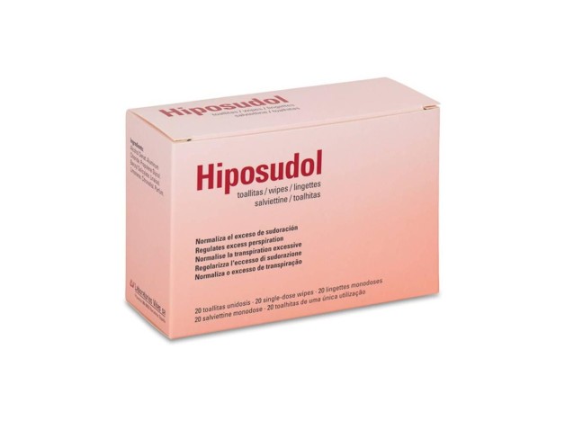 Hiposudol Toallitas, 20 Toallitas