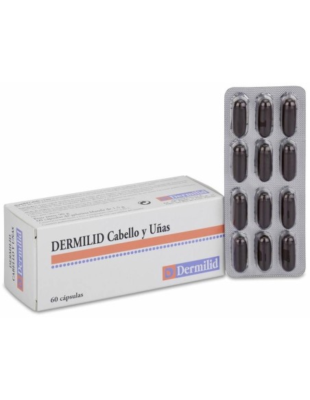 Dermilid Cabello Y Uñas, 60 Cápsulas