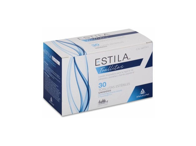 Estila Hig Parpados/Pestañas/Palpebral 30Toallitas