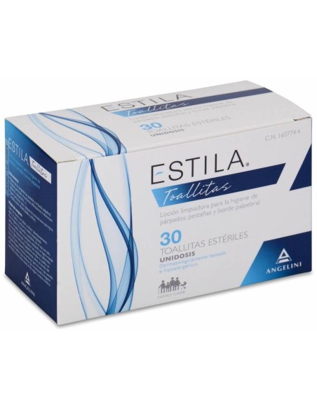 Estila Hig Parpados/Pestañas/Palpebral 30Toallitas