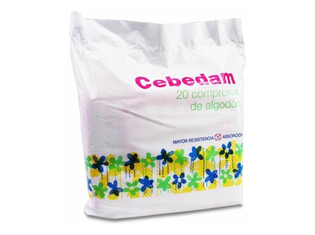 Cebedam Compresas Higienicas Algodon 20Un