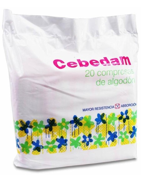 Cebedam Compresas Higienicas Algodon 20Un
