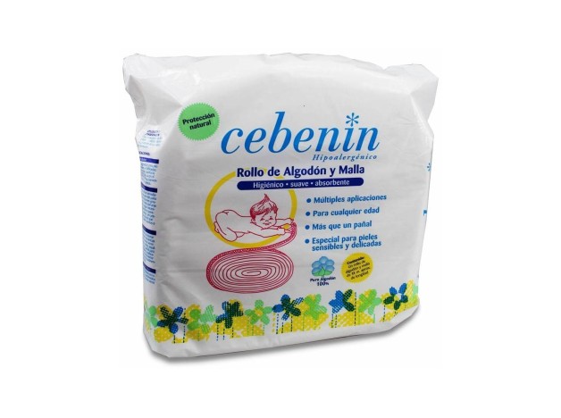 Pañal Infantil Cebenin Algodon Rollo Y Malla