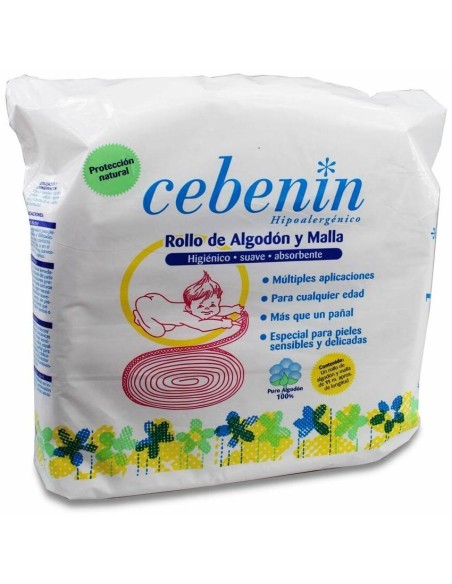 Pañal Infantil Cebenin Algodon Rollo Y Malla