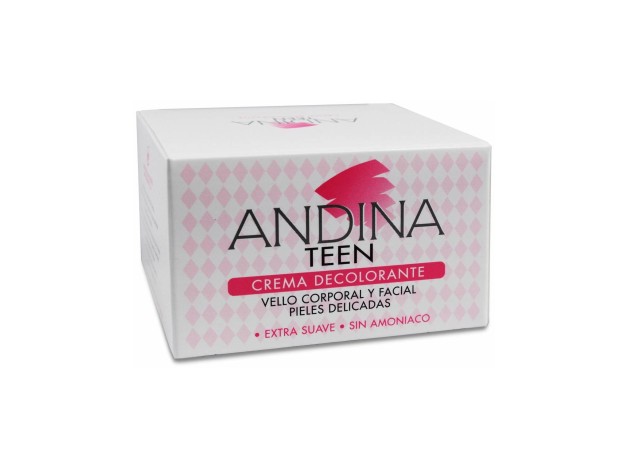 Andina Teen Crema Decolorante Corporal Y Facial...