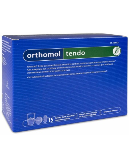 Orthomol Tendo Granulado Y Comprimidos 15Sbrs.