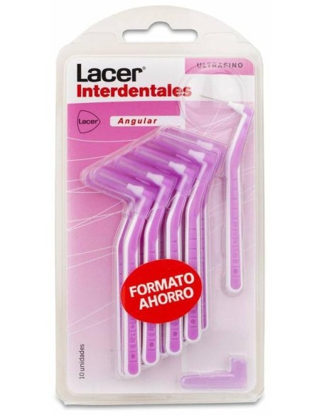 Cepillo Interdental Lacer Ultrafino Angular, 10 Uds