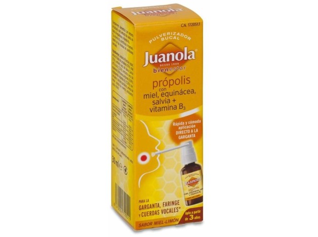 Juanola Própolis Pulverizador Bucal, 30 Ml