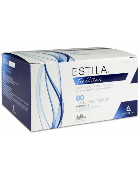 Estila Hig Parpados/Pestañas/Palpebral 60Toallitas