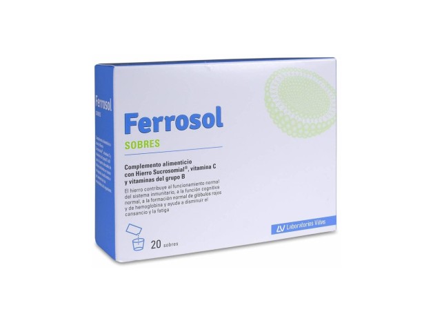 Ferrosol 20 Sobres - Ferrosol