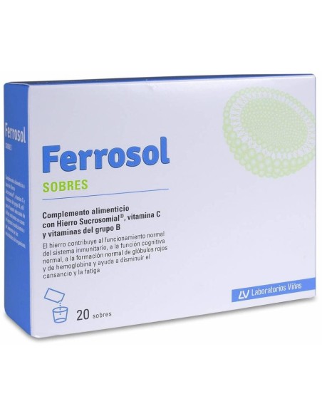 Ferrosol 20 Sobres - Ferrosol