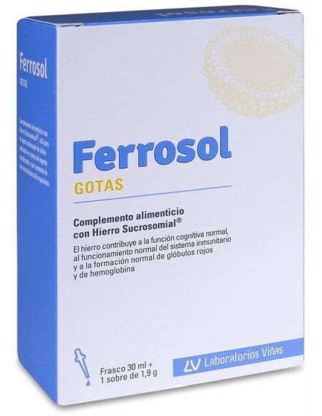 Ferrosol Gotas 30Ml + Sobres 1,9Gr