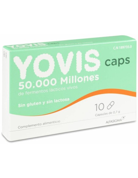 Yovis Probióticos, 10 Cápsulas