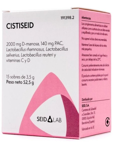 Seidlab Cistiseid 15 Sobres