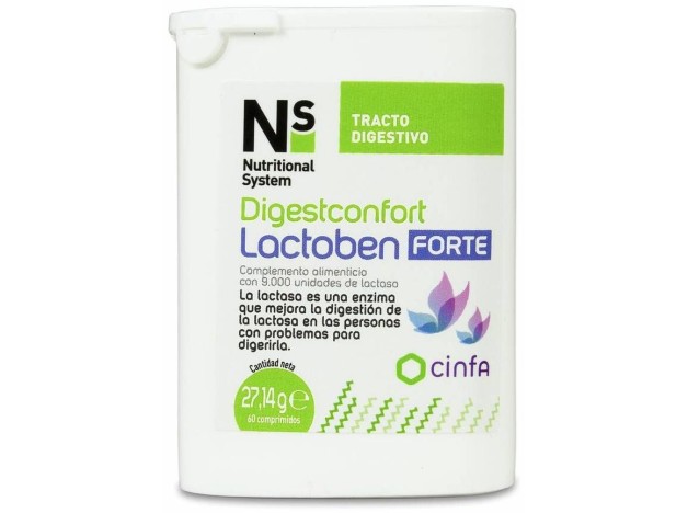 Ns Digestconfort Lactoben Forte, 60 Comprimidos
