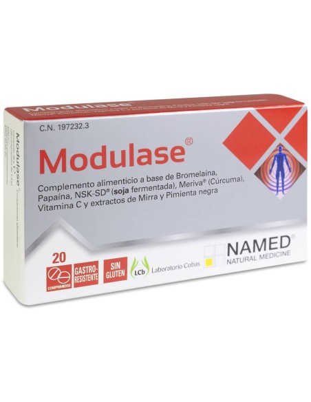 Laboratorio Cobas Modulase, 20 Comprimidos