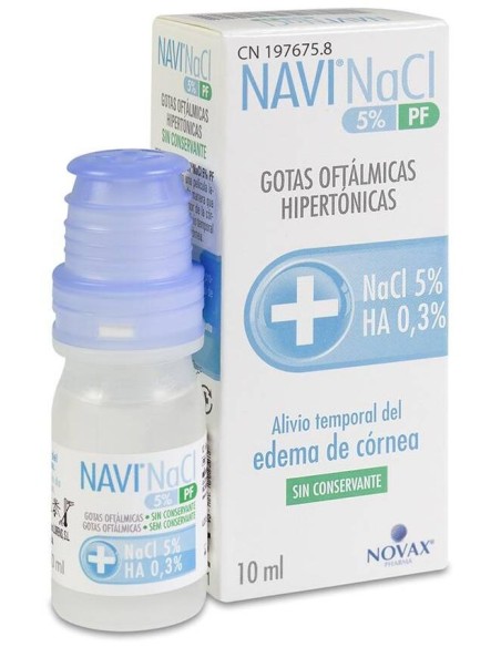 Navi Nacl 5% Pf Solución Oftálmica 10Ml